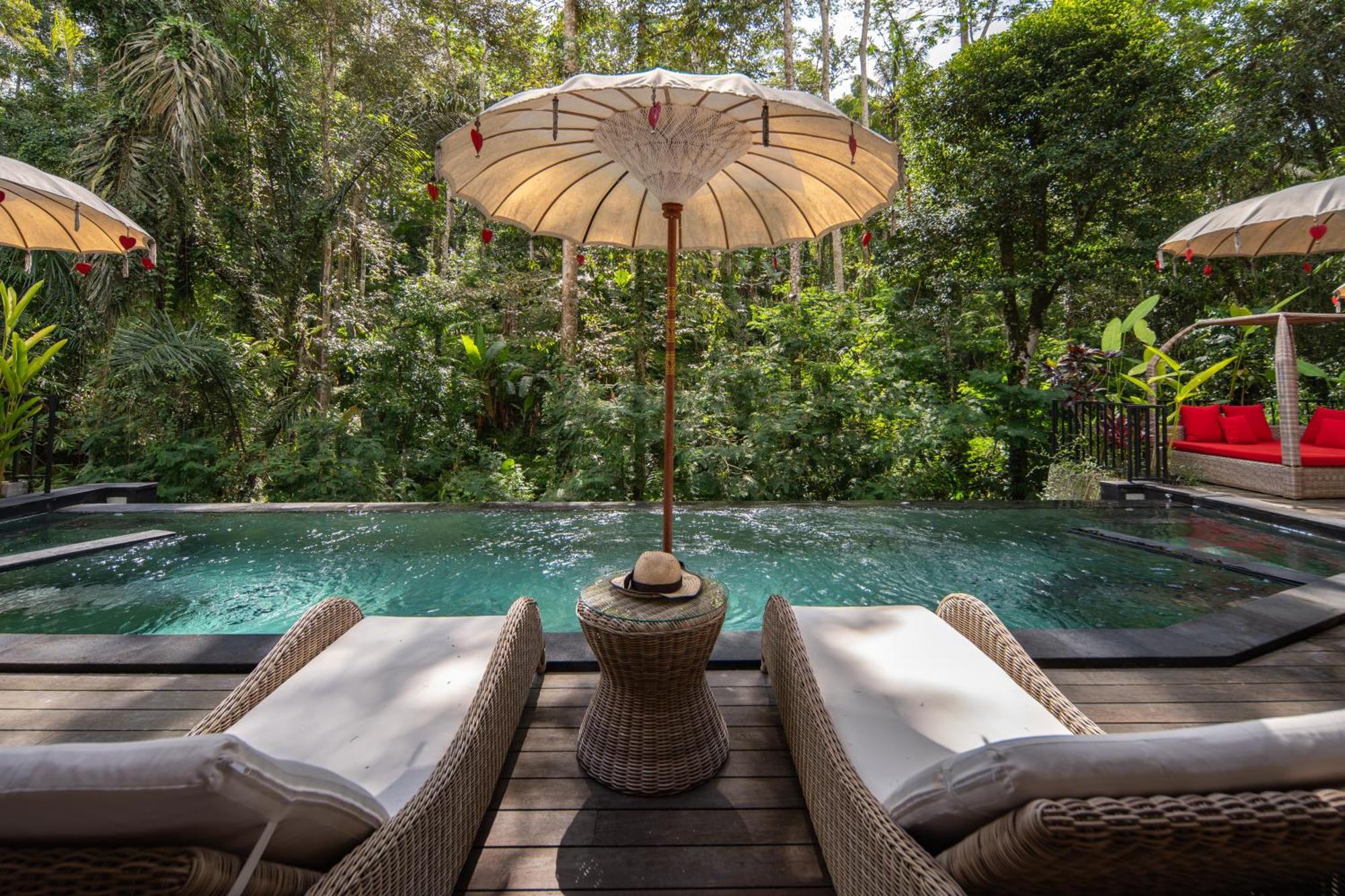 Keliki Luxury Lodge Ubud Exterior foto